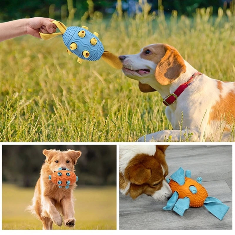 Large Dog Snuffle Toy Puzzle Chew Toy Footballs for Small Dogs Drop shipping