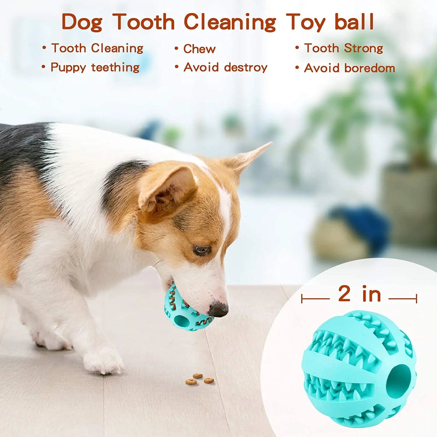 Dog Treat Toy Ball 5cm/7cm