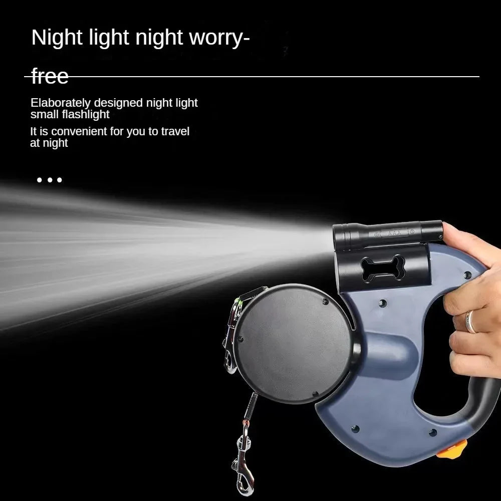 Night Light Pet Retractable Leash