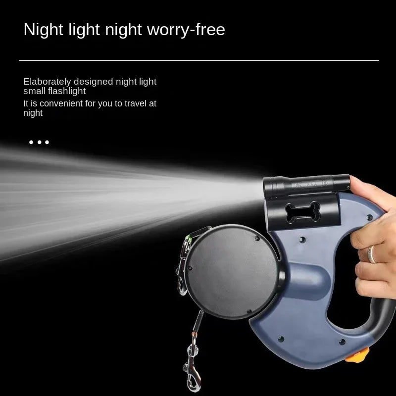 Night Light Pet Retractable Leash