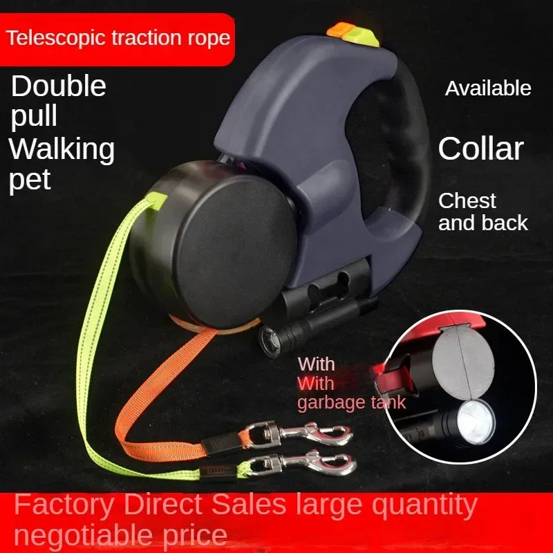 Night Light Pet Retractable Leash