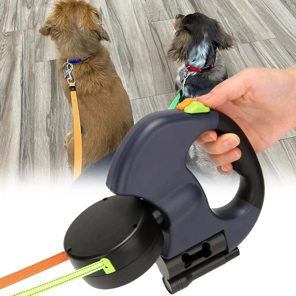 Night Light Pet Retractable Leash